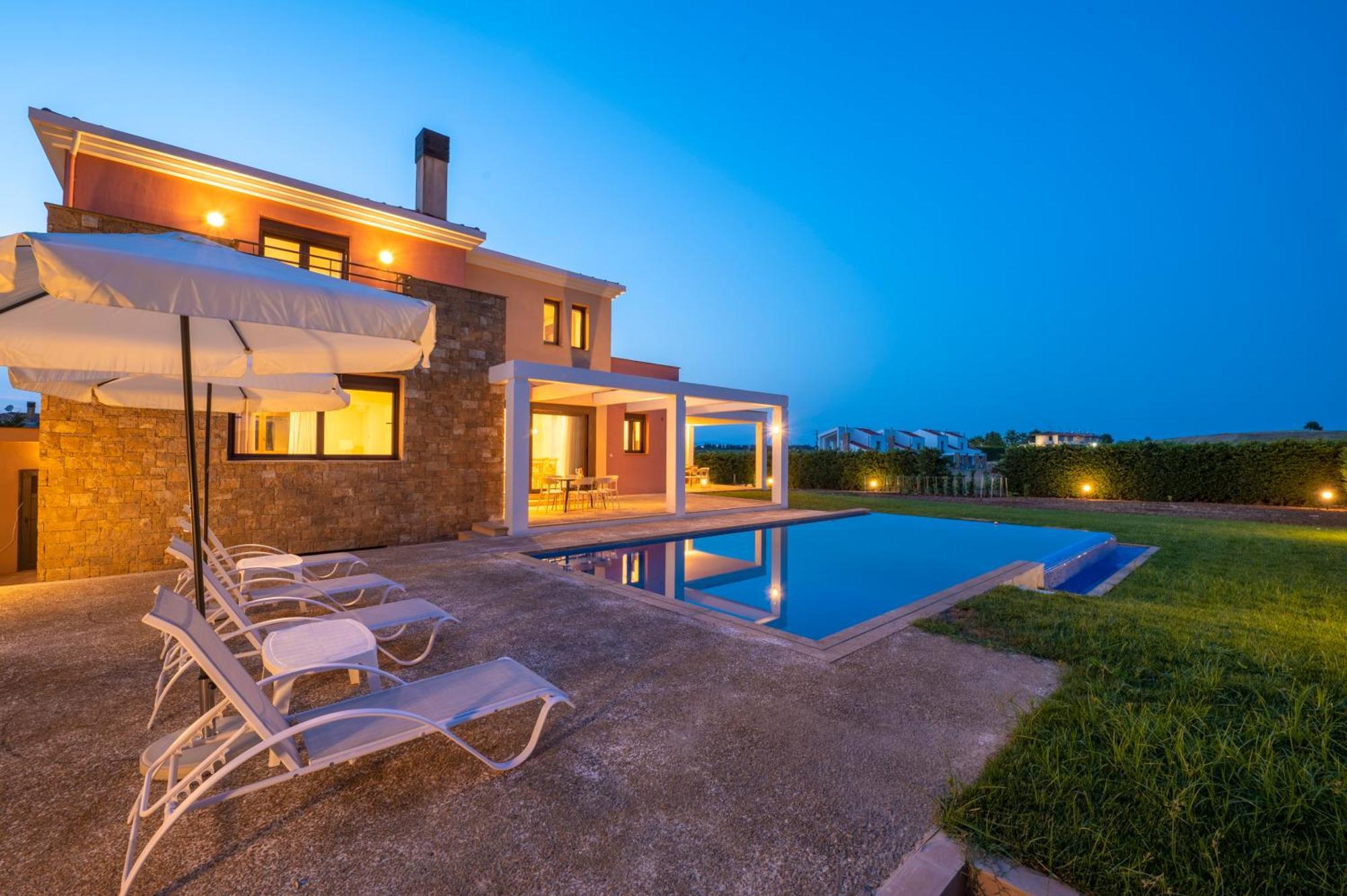 Orange Tree Villas Παραλία Σάνη Εξωτερικό φωτογραφία