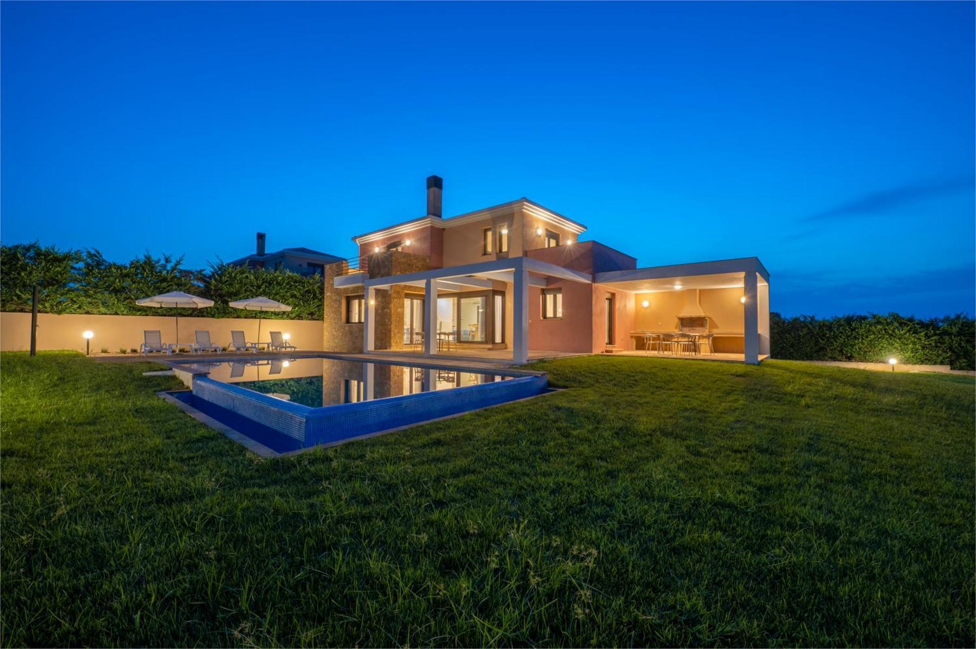 Orange Tree Villas Παραλία Σάνη Εξωτερικό φωτογραφία